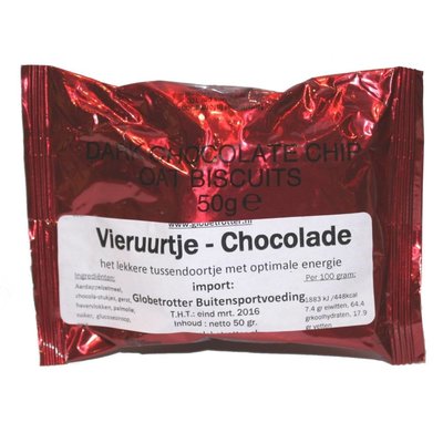 Globetrotter Vieruurtje Chocolade