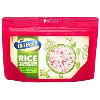 Bla Band Rice Pudding with Strawberries
