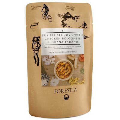 Forestia Fusili All'uovo with Chicken Bolognese and Grana Padano