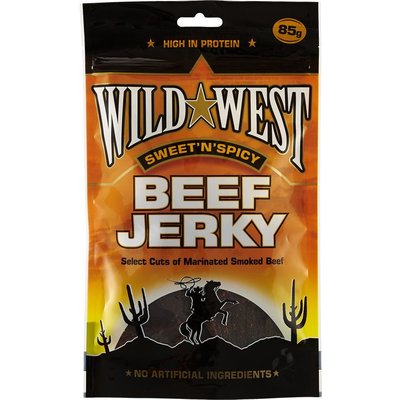 Wild West Beef Jerky Sweet 'n Spicy Slab