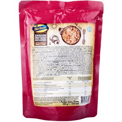 Bla Band Swedish Meatballs with Creamy Potatoe