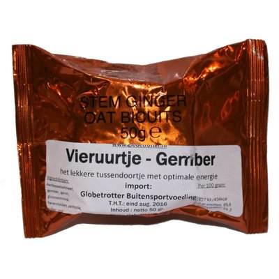 Globetrotter Vieruurtje gember