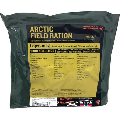 Real Field Meal Arctic Field Ration Beef and Potato Stew