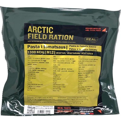 Real Field Meal Arctic Field Ration Pasta in Tomato Sauce