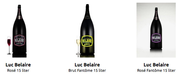 15 liter Belaire wijn bestellen