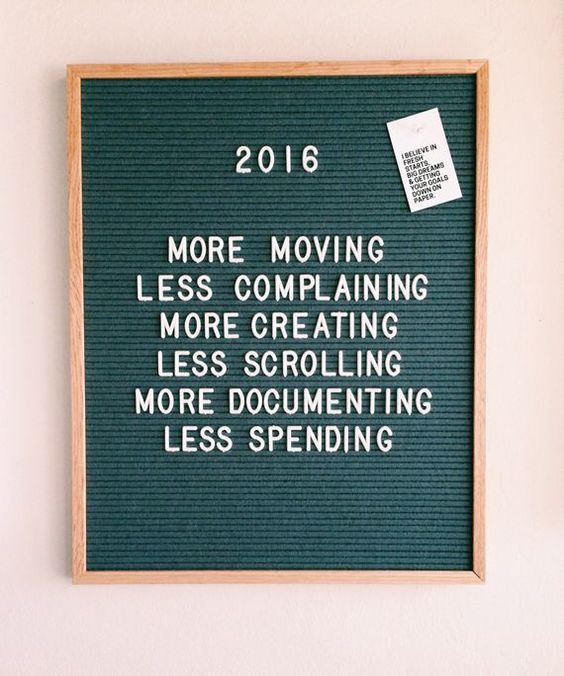 Letterbord inspiratie