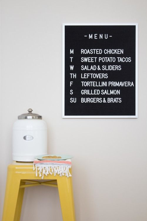 Letterbord inspiratie