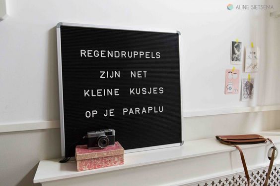 Letterbord inspiratie