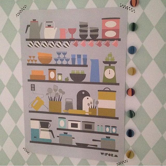 W:form Poster keuken tape