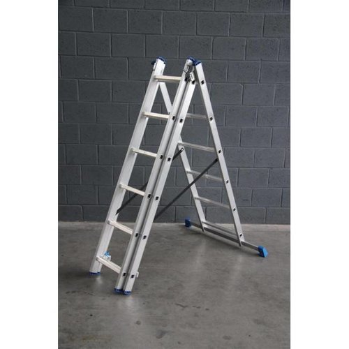 Driedelige reformladder Alumexx 3x8 Driedelige reformladder Alumexx 3x8