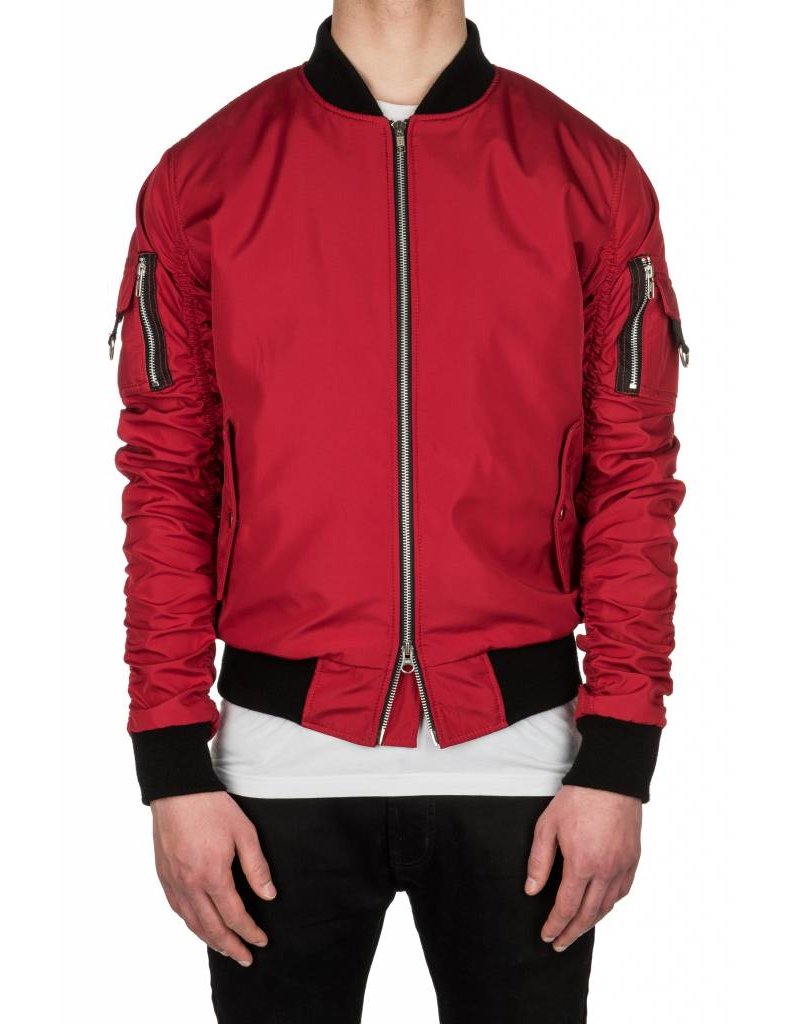 Red Bomber Jacket - Le Just