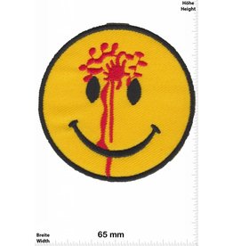 Smiley - größter Aufnäher / Patch - Shop weltweit - Patch Aufnäher ...