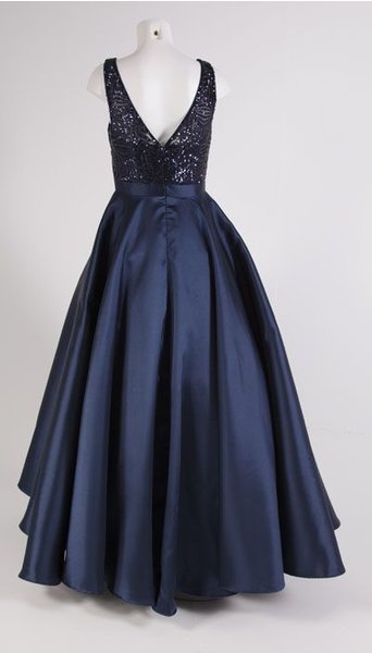 Magic Nights Navy galajurk met pettycoat