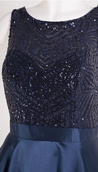 Magic Nights Navy galajurk met pettycoat