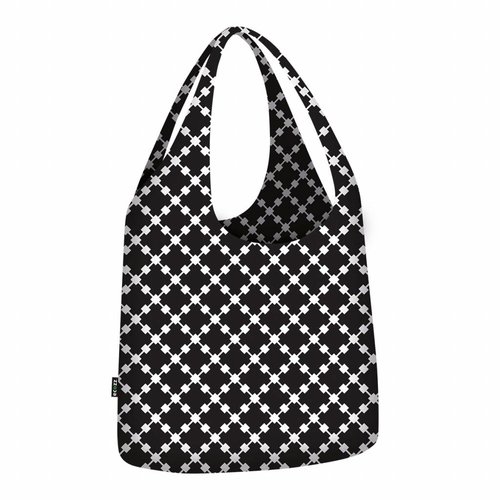 Ecozz Eco Little Big bag Black Squares Ecozz Eco Little Big bag Black Squares
