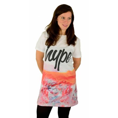 Hype Sunset Mountain Tee Dress Multi