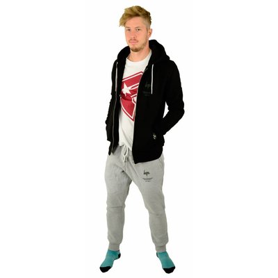 Hype Grey Marl Panneld Joggers Grey