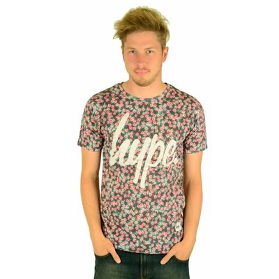Hype Ditsy Floral Script T-Shirt Multi