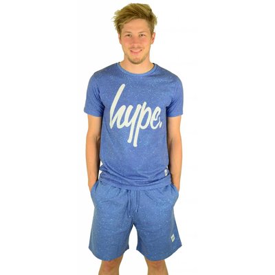Hype Cyan Speckle Shorts Multi