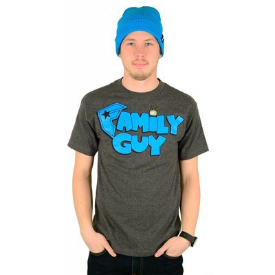 Famous Stars and Straps X Family Guy Fam T-Shirt Charcoal Heather