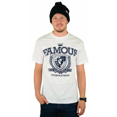 Famous Stars and Straps Trigger T-Shirt White/Blue
