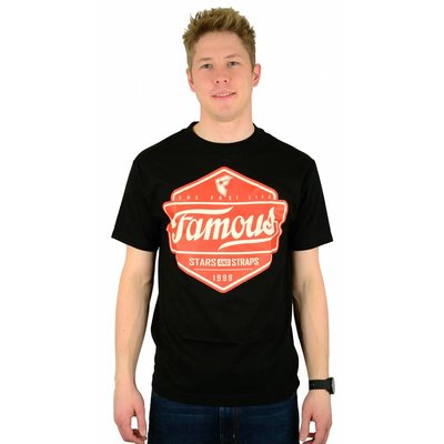 Famous Stars and Straps Top Choice T-Shirt Black/Red