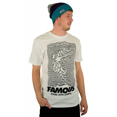 Famous Stars and Straps Pulsar Premium T-Shirt Black/White