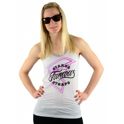 Famous Stars and Straps Monty Lucky Tank White