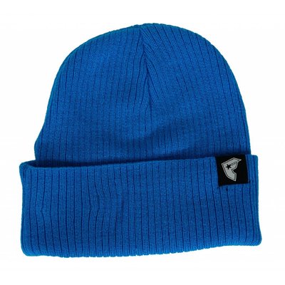 Famous Stars and Straps Labeled Beanie Hat Turquoise