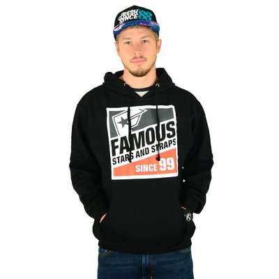 Famous Stars and Straps The Track Pullover Hoodie Black