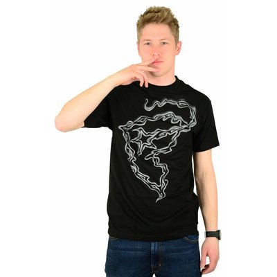 Famous Stars and Straps Smoke Boh T-Shirt Black