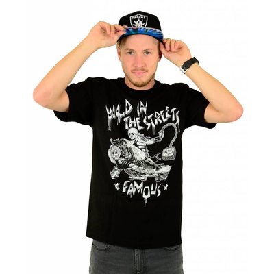 Famous Stars and Straps Sanchez Road Warrior T-Shirt Black