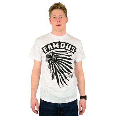 Famous Stars and Straps Native T-Shirt White/Black