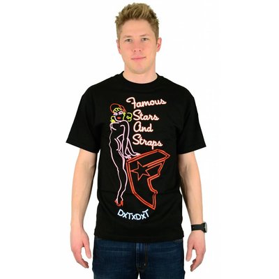 Famous Stars and Straps Last Call T-Shirt Black