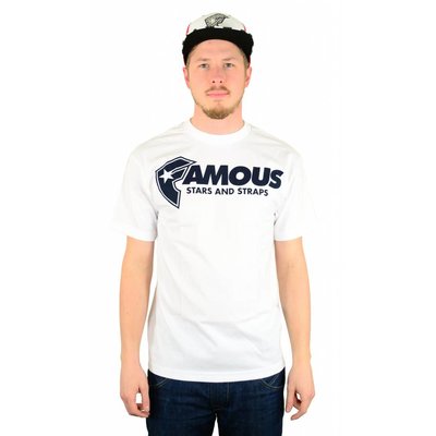 Famous Stars and Straps FSAS Staple T-Shirt White/Navy