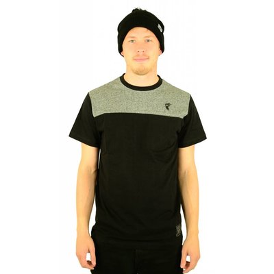 Famous Stars and Straps Filtered Men's Pocket T-Shirt Black/Grey