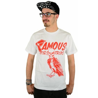 Famous Stars and Straps Death Crow T-Shirt White