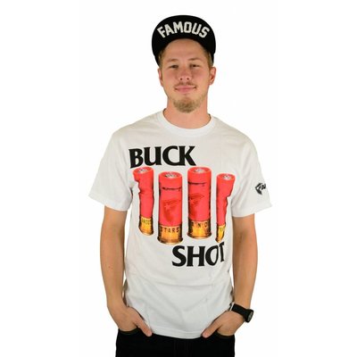Famous Stars and Straps Buck Shot T-Shirt White