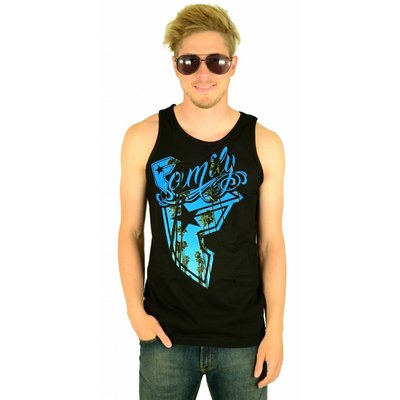 Famous Stars and Straps Breezin Tank Top Black