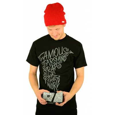 Famous Stars and Straps Boh FTW T-Shirt Black/Grey