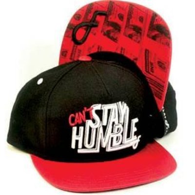 Flat Fitty Humble Snapback Cap Black/Red