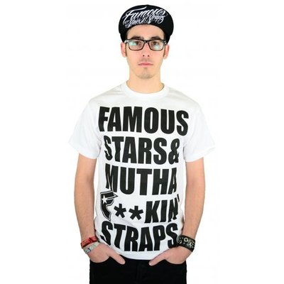 Famous Stars and Straps MFS T-Shirt White/Black