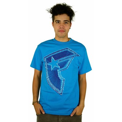 Famous Stars and Straps Skeezy T-Shirt Turqoise/Purple
