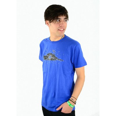 Atticus Clothing Birdshot Basic T-Shirt Blue