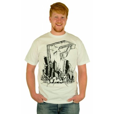 Famous Stars and Straps Doomed T-Shirt White/Black
