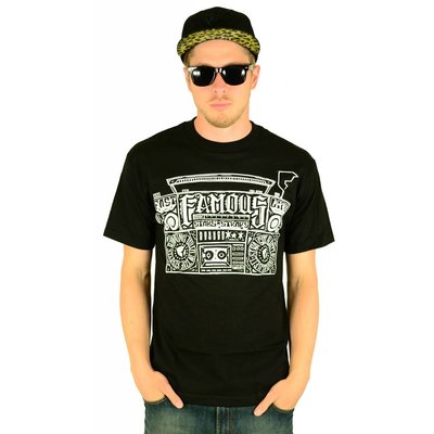 Famous Stars and Straps Loud in the Streets T-Shirt Black
