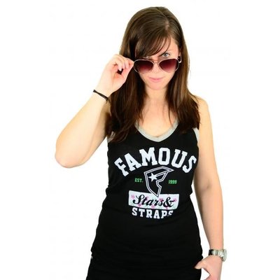 Famous Stars and Straps Rodger Lucky Tank Black
