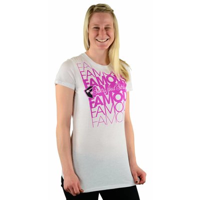 Famous Stars and Straps Compact Crew-Neck T-Shirt White