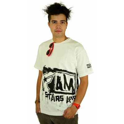 Famous Stars and Straps Big Crush T-Shirt White/Black