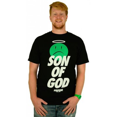 DTA Rogue Status Son of God T-Shirt Black/White/Green